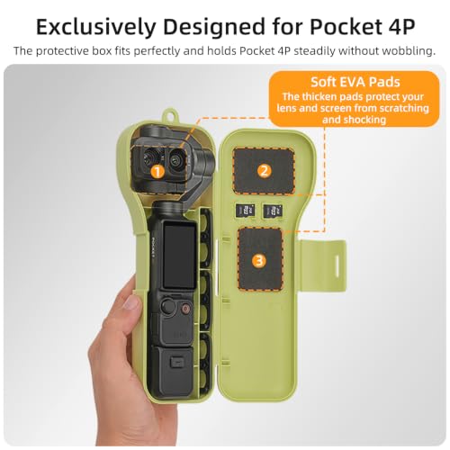 Étui plastique pour DJI Osmo Pocket 4P jaune - 7