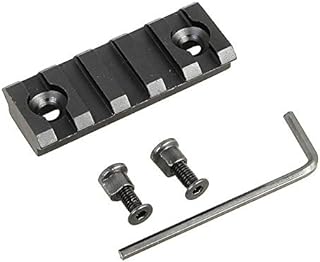 2 Inch Spare 5 Slot Picatinny Weaver Rail for KeyMod Handguard Scope Mount Base Airsoft Rifle Hunting Accessories Aluminum Rail - ACEXIER