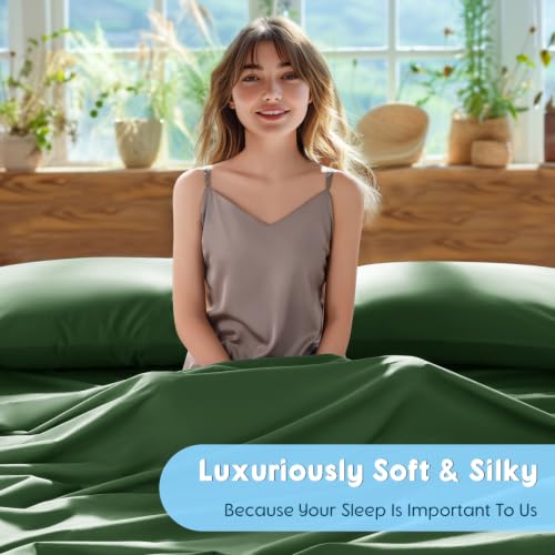 Image of SONORO KATE 1000 Series 100% Egyptian Cotton King Sheets,Extra Deep Pocket
