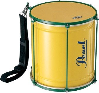 Pearl Brazilian Percussion Repinique, Yellow, Green and Blue, 12"x11" (PBR12S)