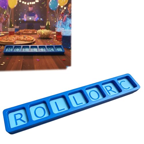 Accesorio para Mahjong Charleston Tracker impreso en 3D azul