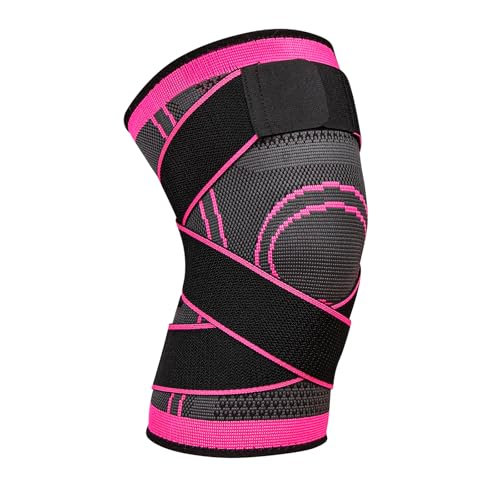 Fefod Rodilleras Menisco y Ligamento, Rodillera de Compresión, Deportiva Ajustable Rodillera para Hombre y Mujer, Rodilleras Transpirable y Antideslizante para Correr, Deportes y Artritis, XXL