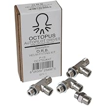 محرك Octopus Autopilot Drives OC17SUK47 ، مجموعة أدوات تركيب الخيوط المستقيمة والمرفق