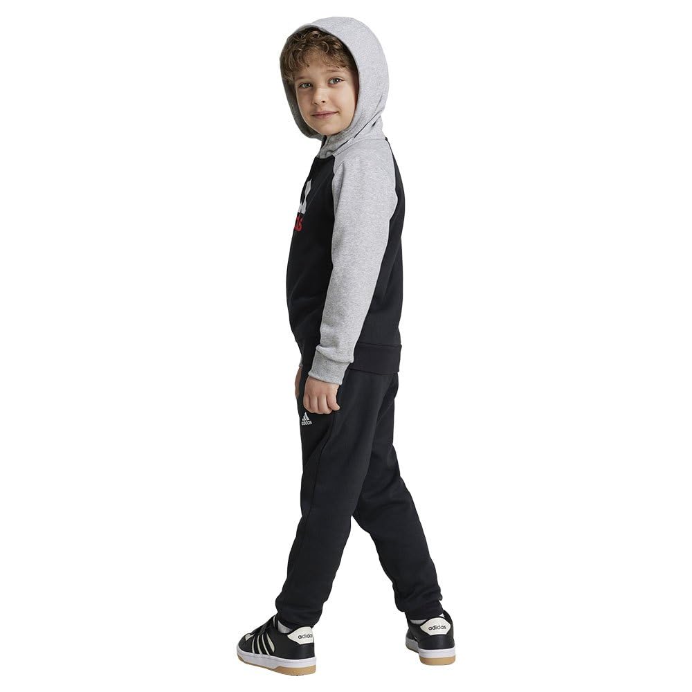 adidas Essentials Big Logo Fleece Tracksuit 5-6 Years
