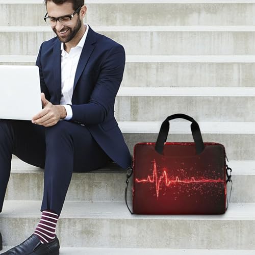 Funda para laptop 15.6 pulgadas con asa y correa miniatura 3