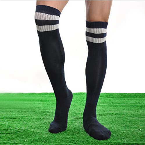 10 Pairs Soccer Socks Stretchy Knee High Tube Socks Colorful Football Athletic Team Socks For Men Women Teens #TOP5