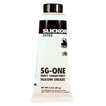 ANTI-SEIZE TECHNOLOGY 24703 SG-One Silicone Lubricant with PTFE Heavy Consistency, 3 oz Tube, Translucent