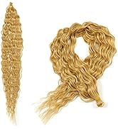 LILYKA SHOW 30 Inch 3 Packs/Lot Ocean Wave Crochet Hair Extensions Wave Deep Twist Braiding Hair ...