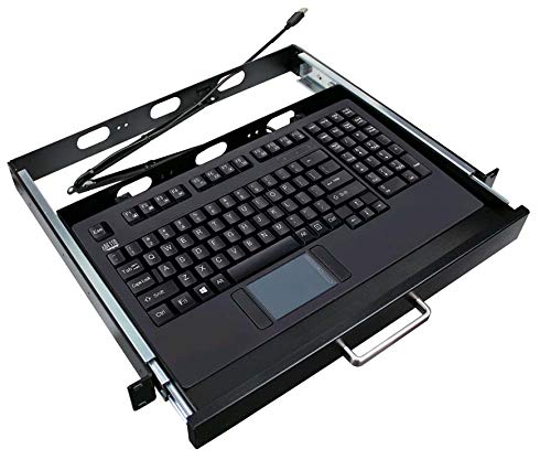 Amazon | Adesso 19インチ 1U ラックマウントキーボード引き出し
