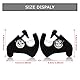 Sissy Bar Clips für Electra Road Street Glide Road King Softail Night Train 883 1200 Alle Baujahre,PSLER Abnehmbarer Drehbarer Sissy Bar Gepäckträger Docking Verschlussclip Schwarzes Aluminium-Kit