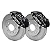 Wilwood 140-12996 Brake Kit, Black, Front