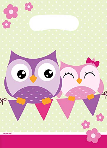 Preisvergleich Produktbild amscan Partytüten Eule, grün