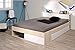 Produktbild expendio Jugendbett Morris 5 Akazie Nb 140x200 Lattenrost Matratze Singlebett Gästebett Jugendzimmer Gästezimmer