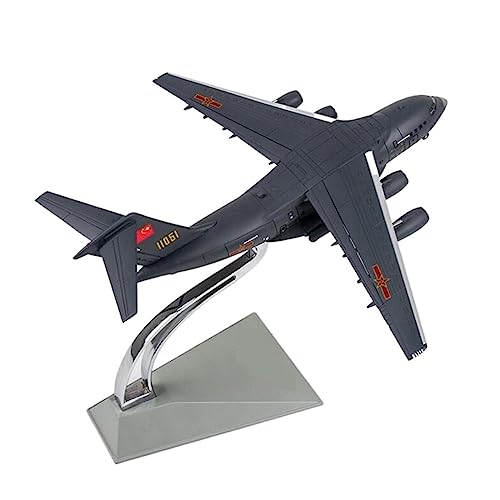 Avión Y-20 de transporte militar escala 1:144 para decorar despachos y zonas de ocio de adultos