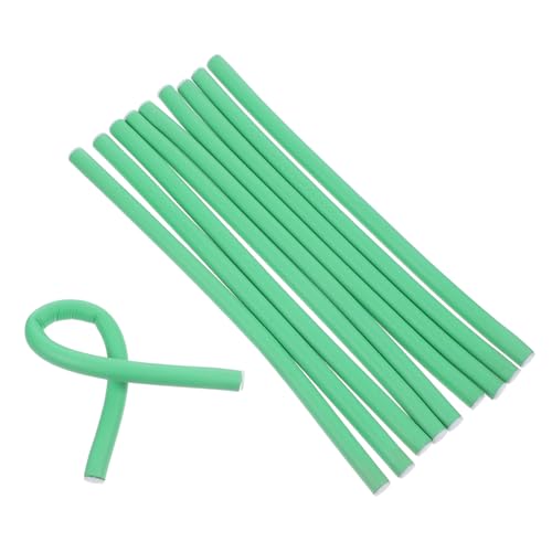 PATKAW 20 Piezas rizos en espiral largos hair curler hair rollers modelador de cachos rodillo de pelo para flequillo rodillos vara cabello con rizos en espiral rulos de pelo de onda fría