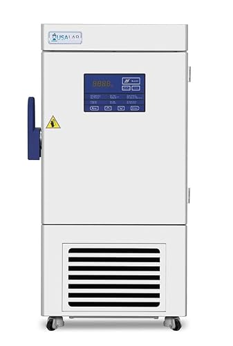 USA Lab UltraChill 2 Cu Ft -86 Degrees Celsius Upright Ultra-Low Freezer - Digital Display - UL Listed -80 Degrees Celsius ULT - USAlab