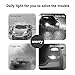 2PCS 23inch Ultra-Thin Light Guide Strip Auto White to Amber Dual-Color Fluorescent Light,Daytime Running Lights Turn Signal Light for Car Truck SUV Van Caravan Motorcycle Trailer