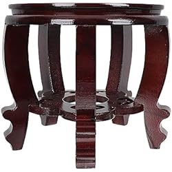 Lamparas Orientales Para Cocina Kichvoe Asiento Alto De Madera Base De La Planta De Madera Pecera con Base De Madera Organizador De Maquillaje Maceta para Plantas De Interior Florero De Madera Cuadro De Soporte Familiar