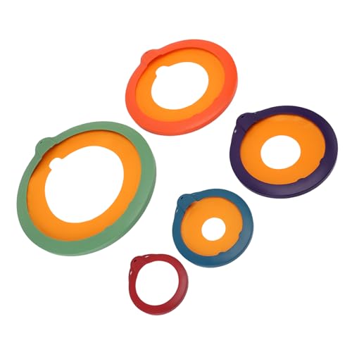 Tapas de plástico para almacenamiento con sellado eficiente multifuncional EMUKOEP 2