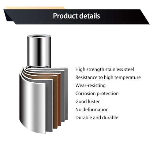 Ugshy UG90 1 Pc Car Tail Throat Exhaust Pipe, 5.5In X 2.5In Metal Vehicle Modification Muffler Tailpipe, Universal Durable Straight Automotive Tail Pipe Accessories thumb #5