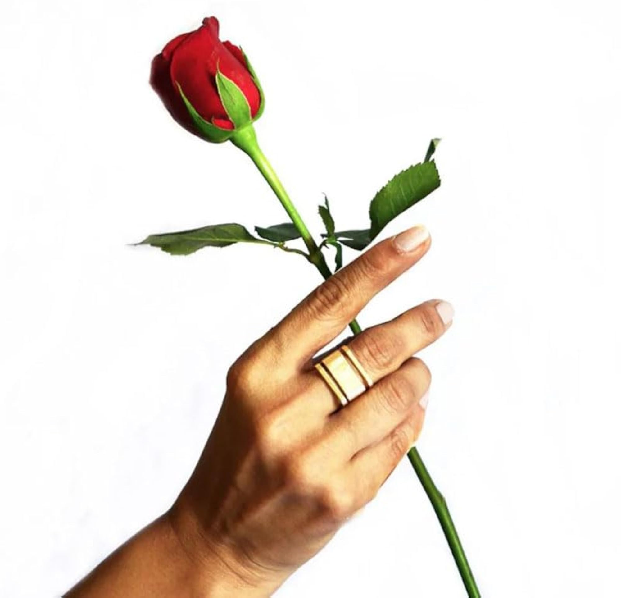 Men's Gold Plated Fashion Punk Alloy Ring