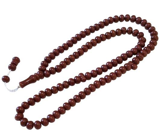 The Heaven Essentials 100 Antique Brown Beads Handcrafted Tasbeeh, Islamic Salat Prayer for Muslims, Specially Designed for Daily Prayer Offerings (B0C6J5MLFX) Amazon Price History, Amazon Price Tracker