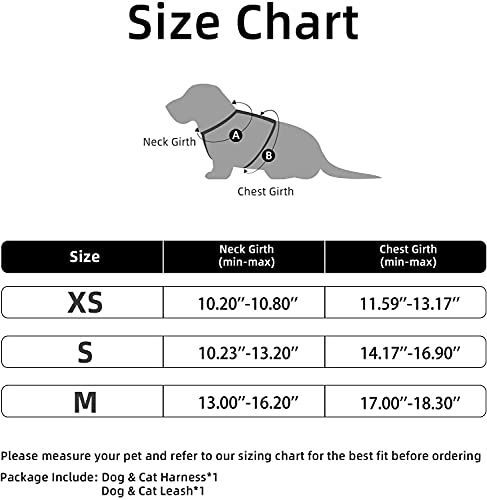 PINA Dog Harness for Small Medium Dogs No Pull, Dog Harness and Leash Set, No Choke Breathable Mesh Dog Vest Harness… - Image 6