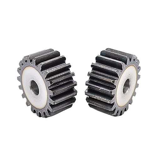 Bevel Gear Pinion Hardware Mechanical 1pcs 1M 12/13/14/15/16/17/18/19/20/21/22/23/24 Teeth Process Hole Cylindrical Spur Gear Steel Transmission Gear Tooth Pitch 6.28mm 1 Mod(12Teeth)