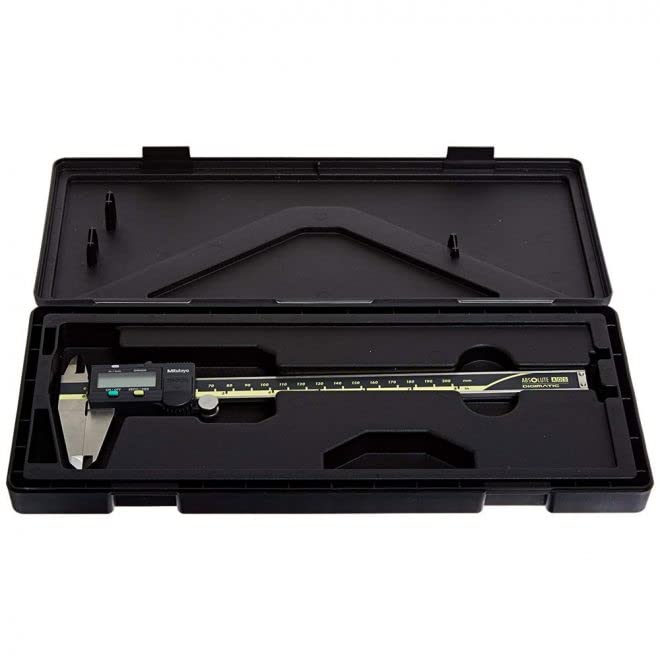 Calibradores Absolute Digimatic (rango: 0 a 200 mm) para talleres mecánicos, médicos, investigación y laboratorio | Modelo: Mitutoyo 500-197-20 Absoluto