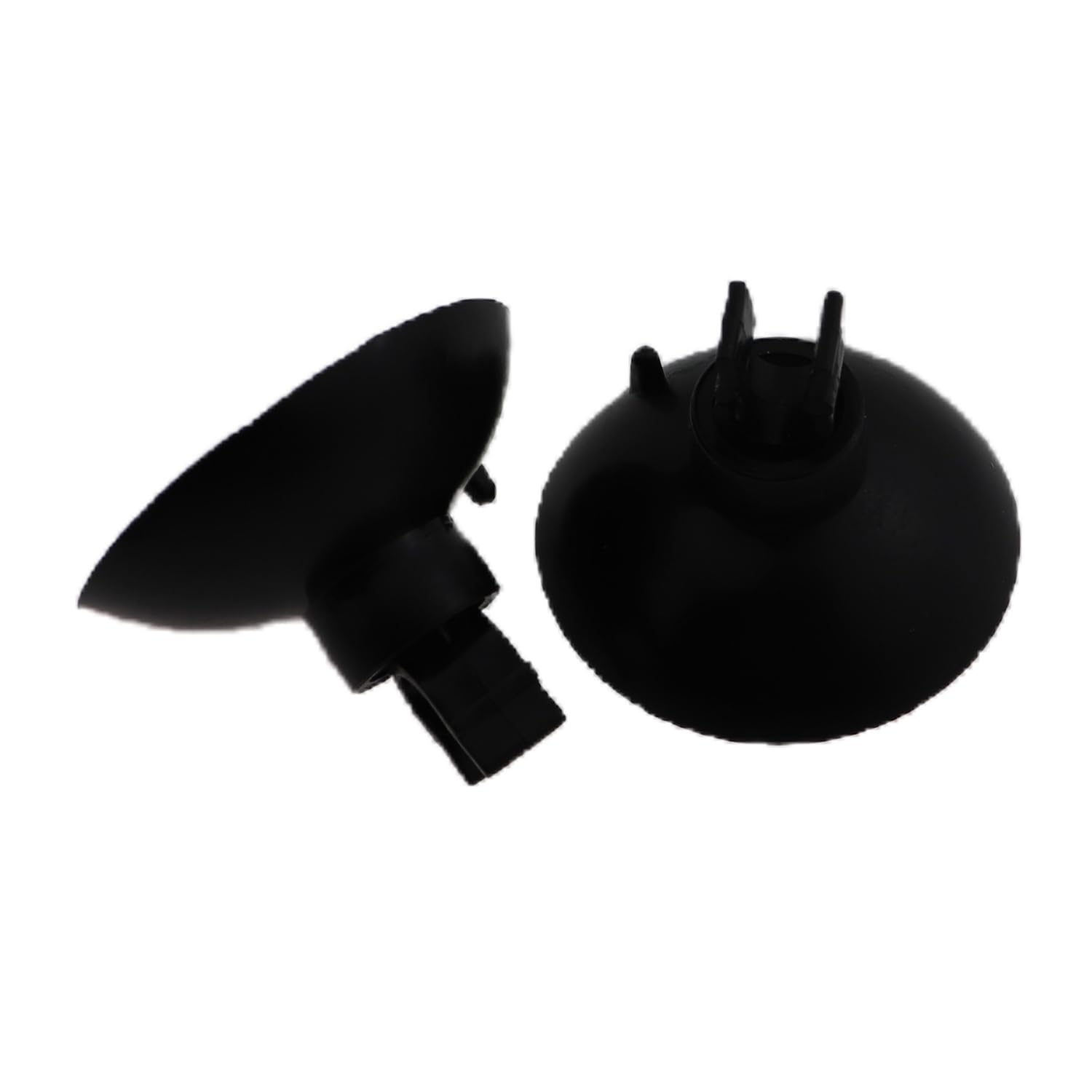 CTWHA 20PCS Aquarium Split Fork Oxygen Tube Flexible Suction Cup Air Line Suction Cup 5x30mm Heater Power Cord Fixed Suction Cup for Oxygen Tube Water Tube Air Strip Nozzle PVC Rigid Tube Black