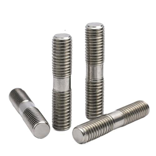 Goujon à double extrémité M10 en acier inoxydable 304 premium