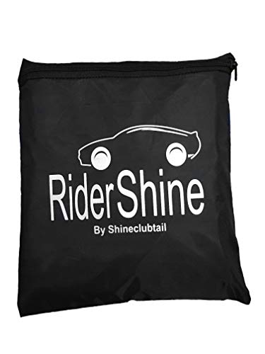 Image of Apache RTR 160 Two Wheeler Bike Cover - Dustproof - UV Protection - Waterproof Bike Cover (BlackRed)