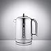 Dualit Classic Kettle - Polished Stainless Steel with Black trim- Quiet boiling kettle - 90 Second Boil Time - 1.7L Capacity, 1.5kW
