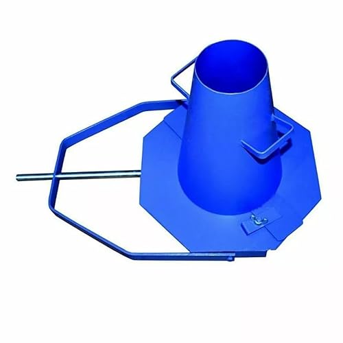 Standard Slump Cone Test Apparatus & Tamping Rod – Essential Equipment for Industrial Concrete and Cement Consistency Testing (Slump Cone Set)