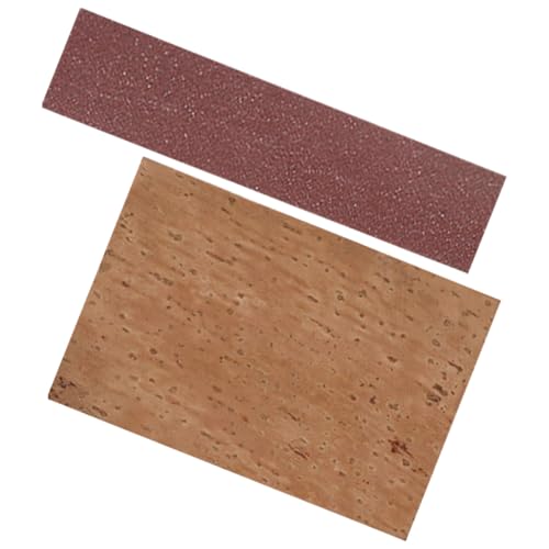 Toddmomy Sheet Sax Cork Sheet for Saxophone Neck Durable and Easy to Use for Clarinet Repair Includes and Sandpaper for Instrument Maintenance