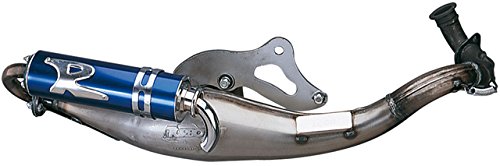 Sportauspuff Turbokit für Aprilia SR 50 04-12 mit ABE Resonanz Auspuffanlage links Endschalldämpfer Tuning 2-Takt