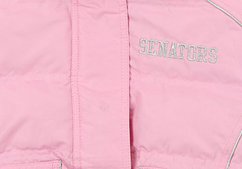 Outerstuff NHL Hockey Girl's Kids & Youth (4-16) Winter Hooded Jacket in Pink2