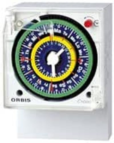 Interrupteur horaire analogico de programmation Crono QRS 48V avec cadran hebdomadaire - 2