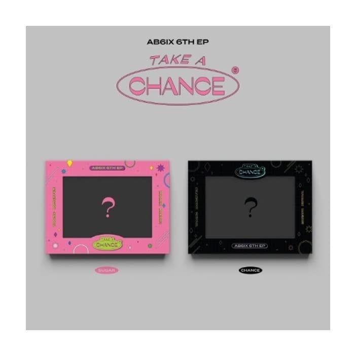 CD AB6IX Take A Chance 6th EP avec poster pliable et photo carte collector