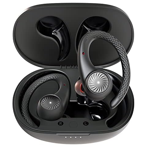 Tribit Wireless Earbuds, IPX8 Waterproof by SGS and 65H Playtime with Anti-Bacteria Ear tips for Running Bluetooth 5.2 Earphones with Transparency Mode to Hear True Sound by apt-X and CVC 8.0 Cover