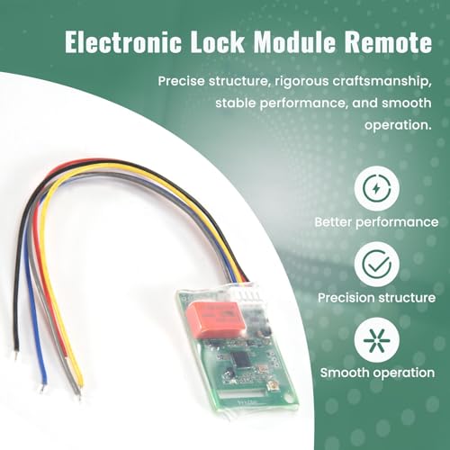 Módulo electrónico TTLOCK 10X con apertura remota y placa de control de acceso integrada 7