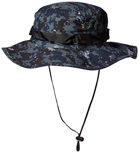 TRU-SPEC Boonie, Tru Mdnght Dig. P/C R/S with Wide B & L, Navy, 7