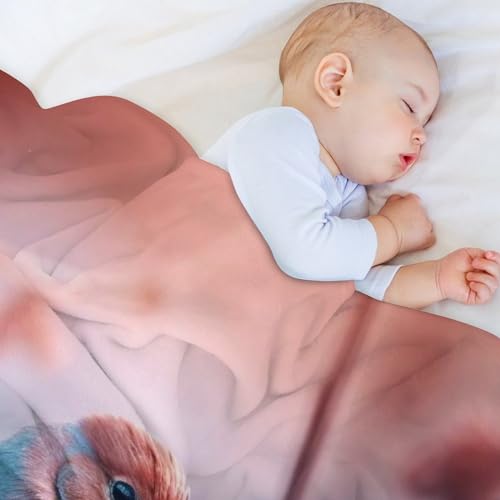 Couverture flannel oiseau chaude pour éviter le froid sur votre sofa