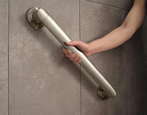Moen Mbhg3818Bn Genta 18" Bathroom Grab Bar, Brushed Nickel #TOP4