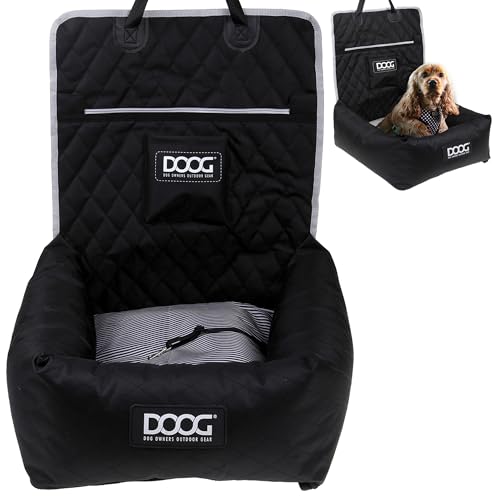 DOOG Dog Car Seat for Small to Medium Dogs (Up to 30lbs) | Comfor...