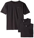 American Hawk Boys 3 Piece Pack Crew Neck Pocket T-Shirt