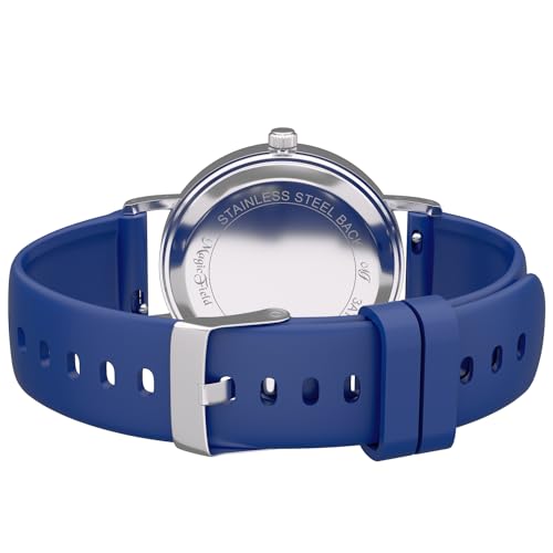 Image of ManChDa Kids Watch for Girls Analog Watch Childrens Toddler Watch for Kid 8-12 Tell Time Watch Easy to Read Teaching Watch Time Learning Study Time Teacher Watch Kids Gift Christmas