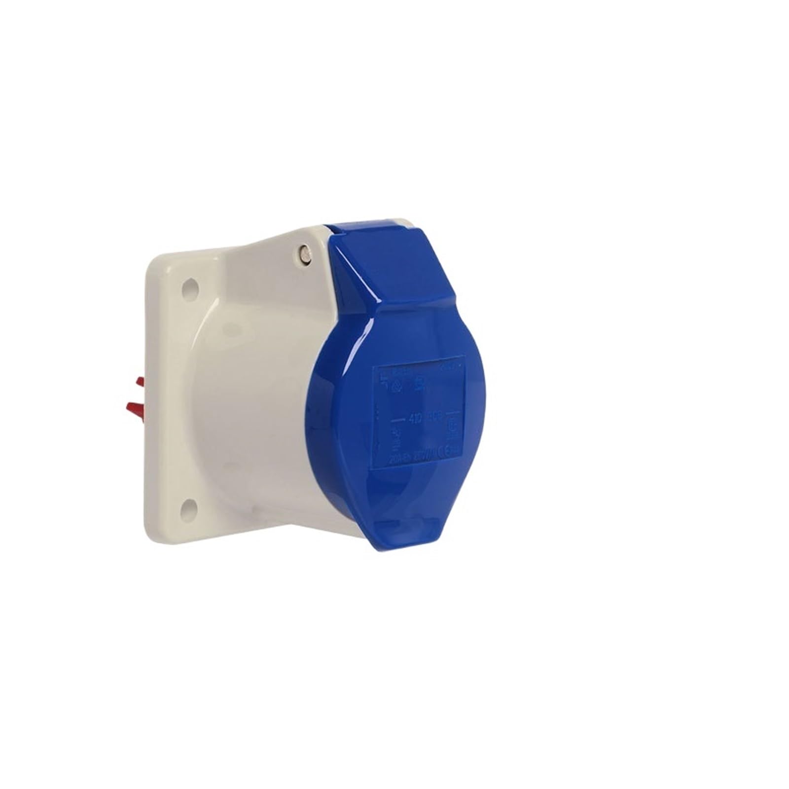 Enchufe oculto impermeable a prueba de polvo para talleres 16A
