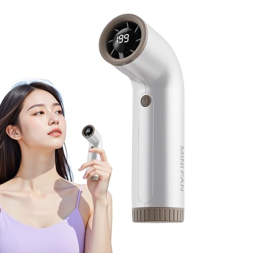 Mini ventilador - Handventilator - kleinerr Tragbarer Ventilator | Kompaktes Elektrisches Kühlgerät Für Outdoor-Sport, Camping, Wandern Und Heißes Wetter, Tragbarer Handventilator - Reiseventilator