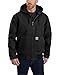 Carhartt Men's Loose Fit Washed Duck Insulated Active Jacket (Regular and Big & Tall Size)-Black-X-Large